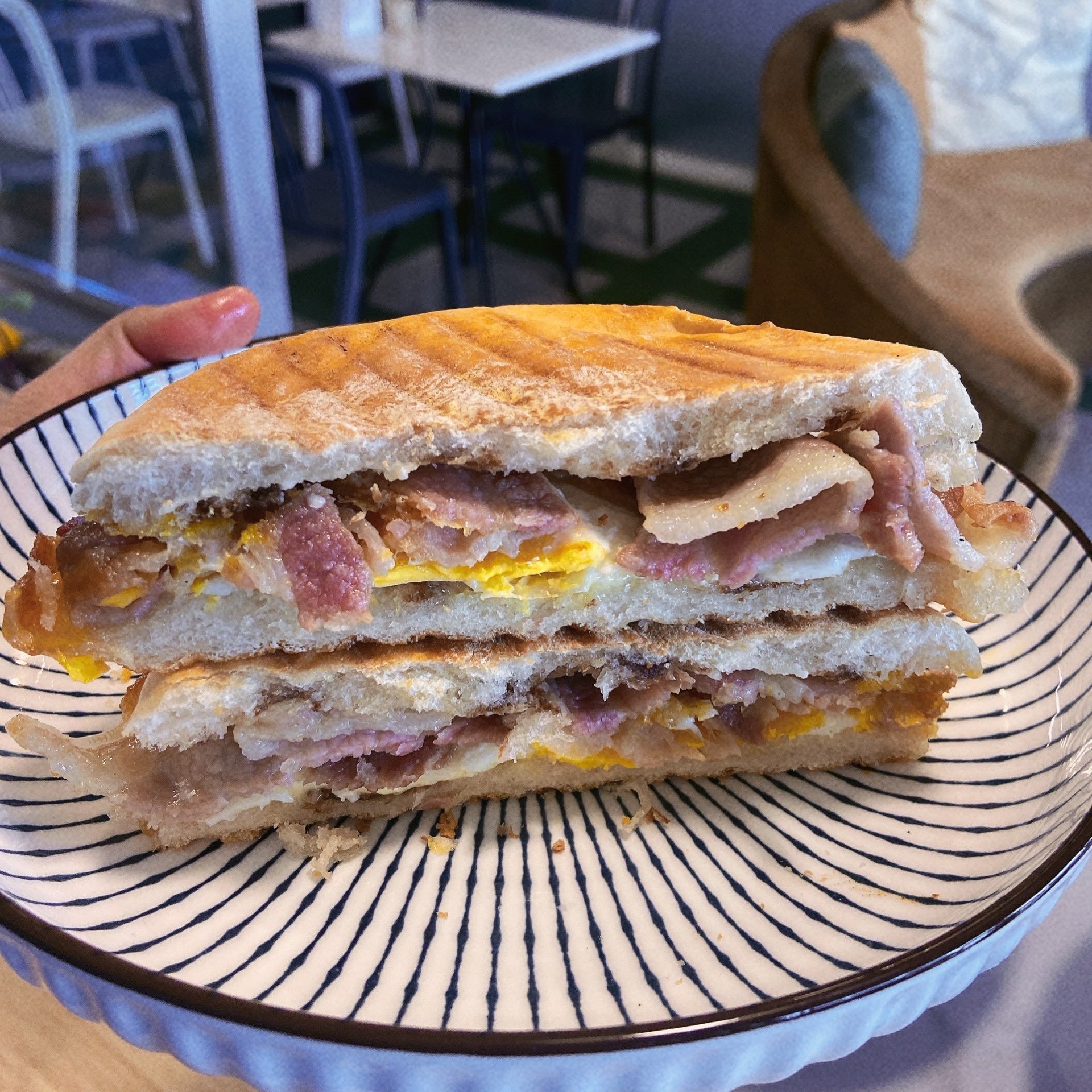 Breakfast Panini - English Breakfast Panini 1