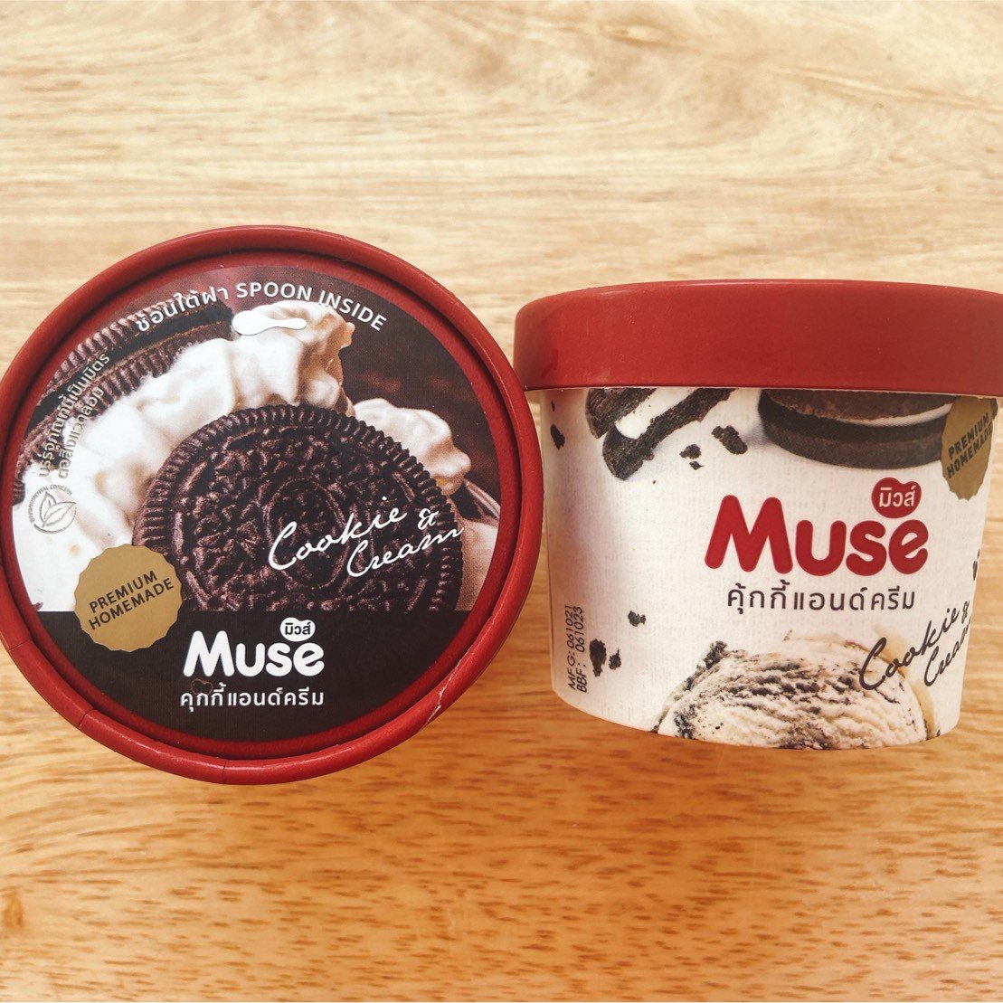 Ice Cream - MusÄ Cookie & Cream 1
