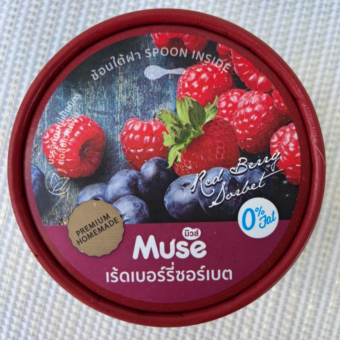 Ice Cream - MusÄ Red Berry Sherbert 1