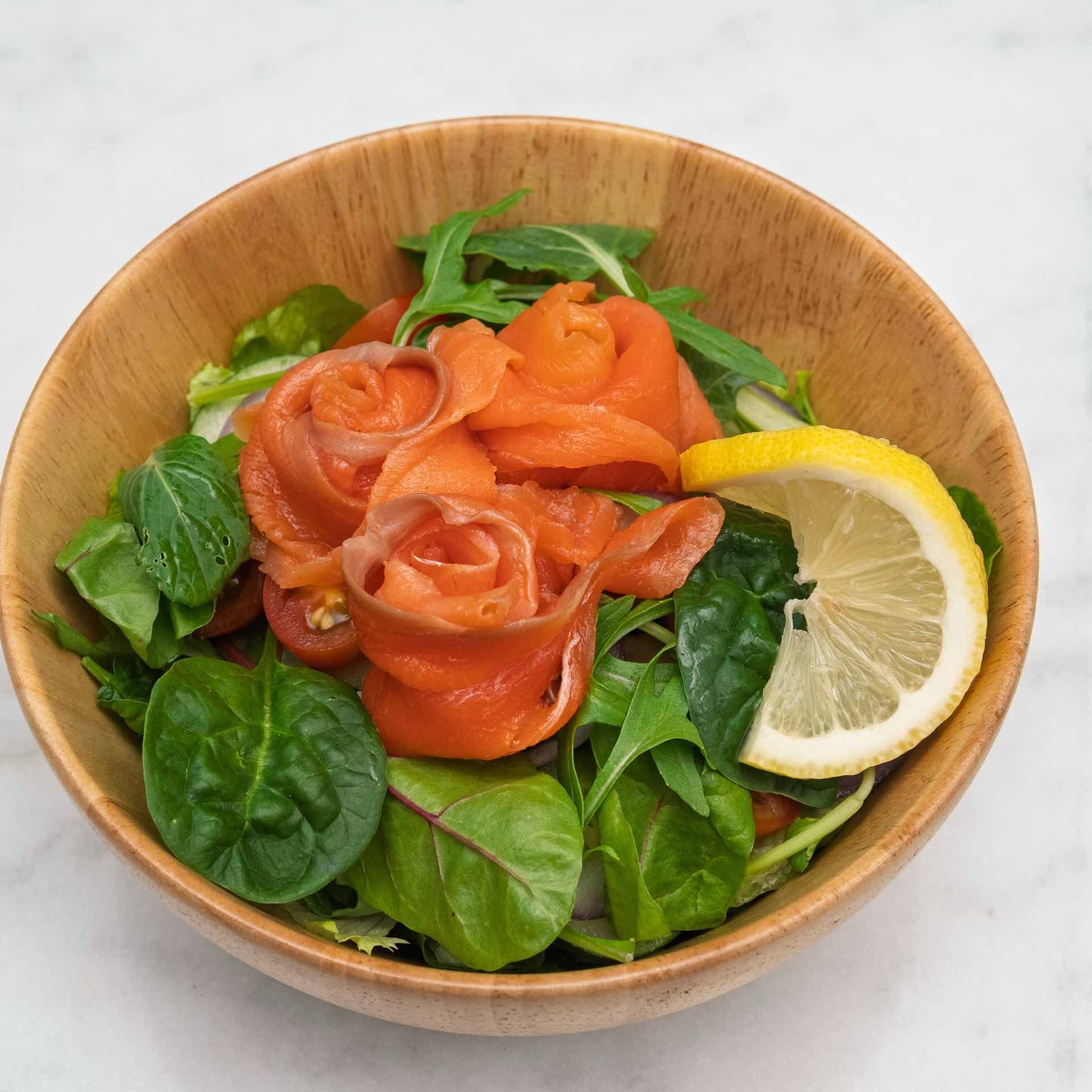 Salads - Smoked Salmon Salad 1