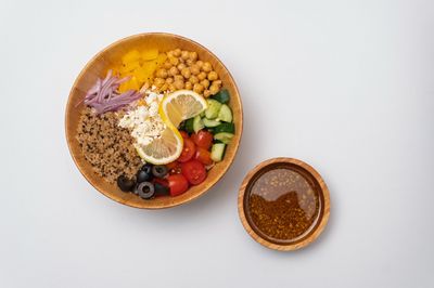 Salads - Greek Quinoa Chickpeas Super Salad 1